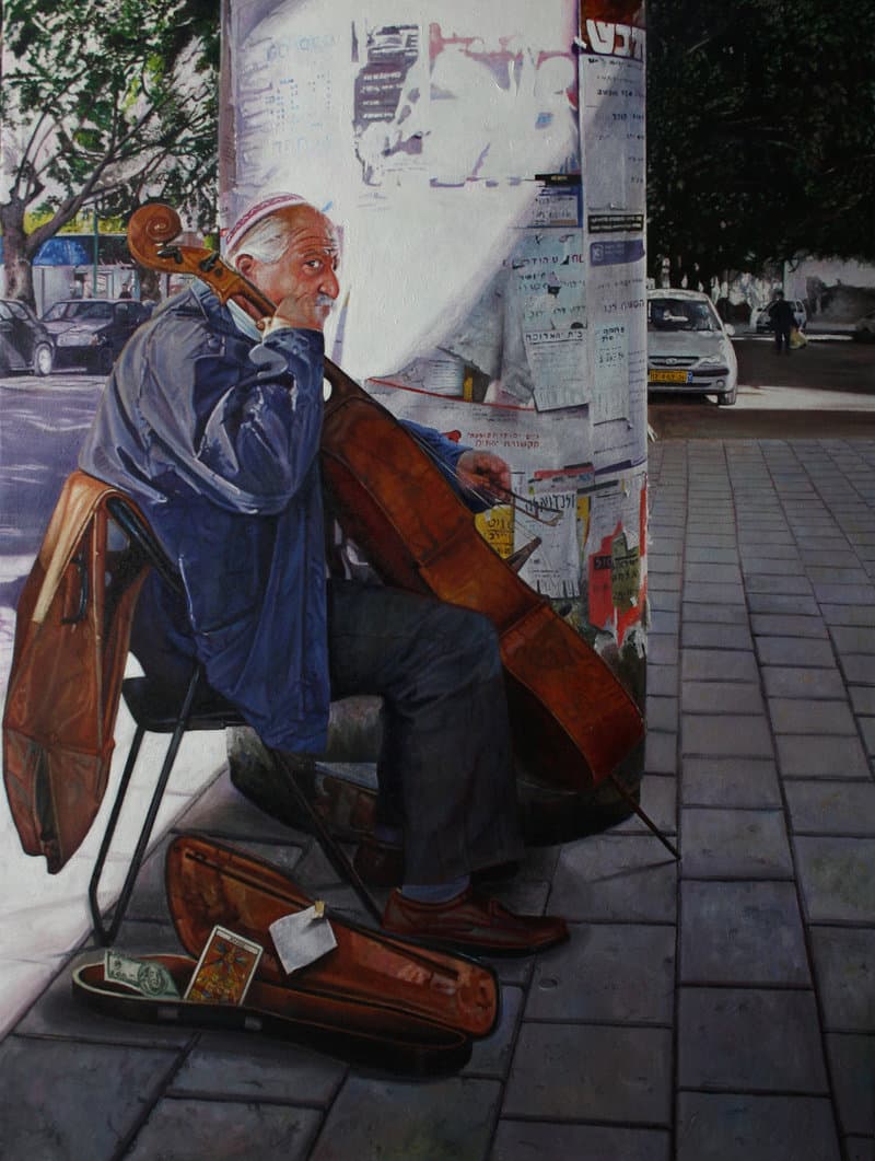 Cellist in Ramat-Gan
